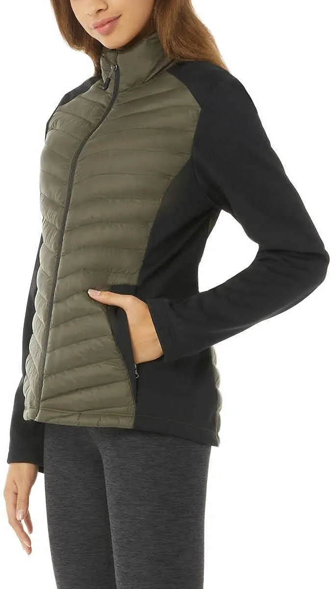 32 Degrees Womens Mixed Media Jacket