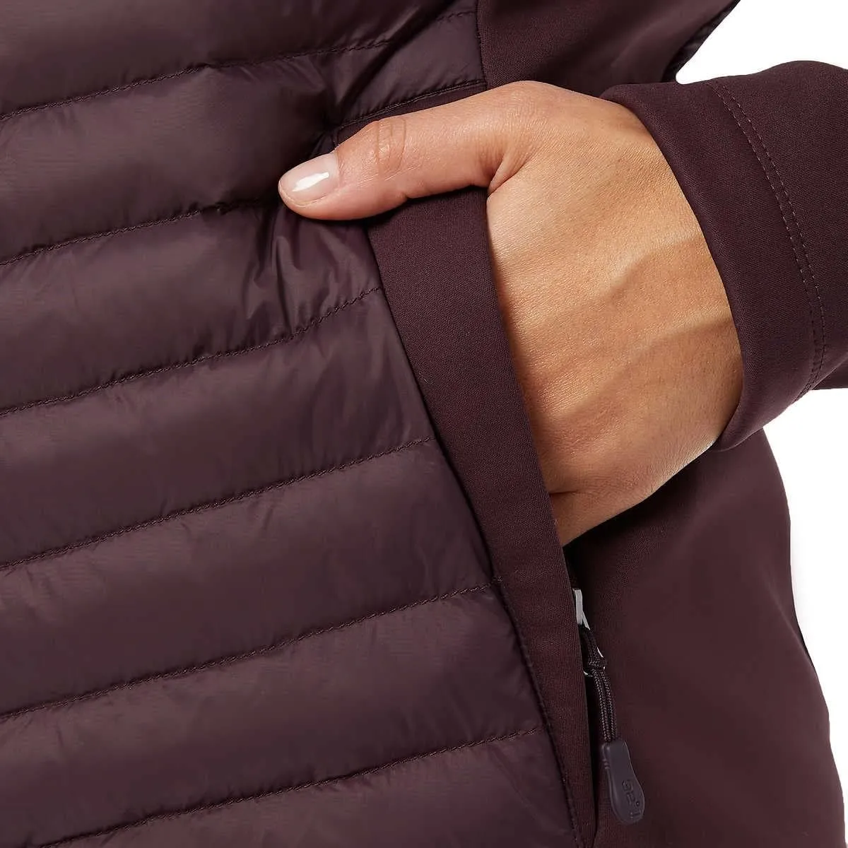 32 Degrees Womens Mixed Media Jacket