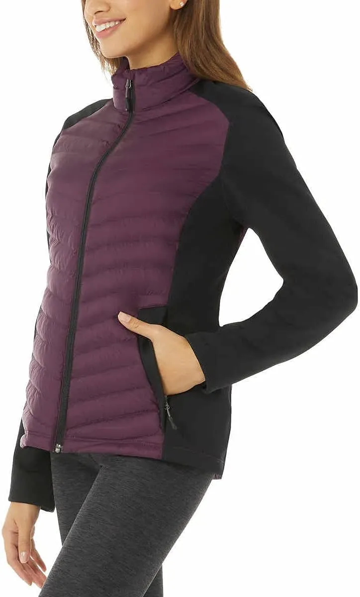 32 Degrees Womens Mixed Media Jacket