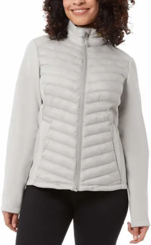 32 Degrees Womens Mixed Media Jacket