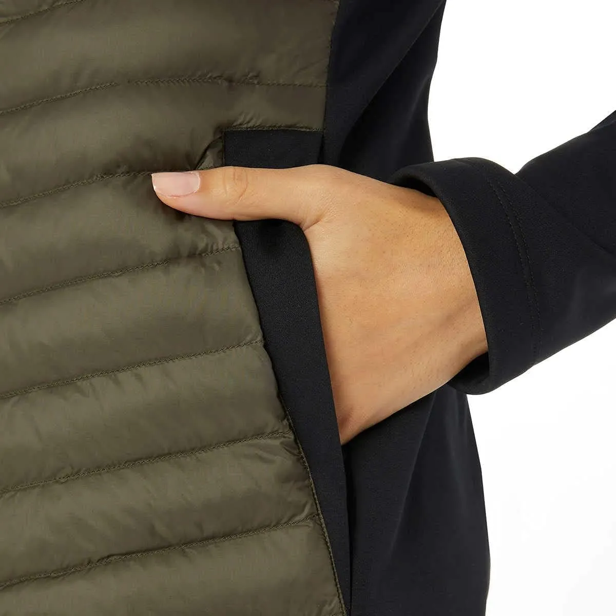 32 Degrees Womens Mixed Media Jacket