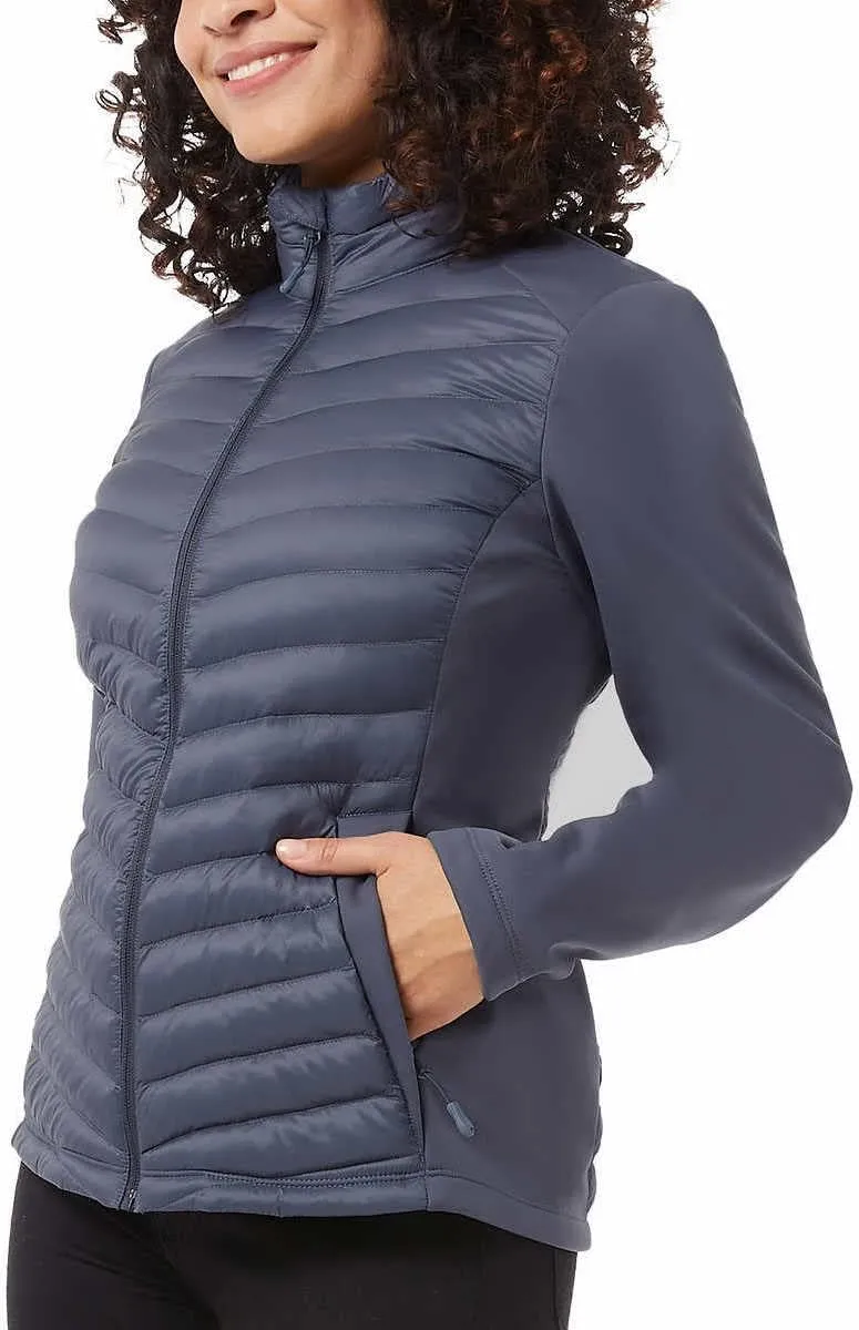 32 Degrees Womens Mixed Media Jacket