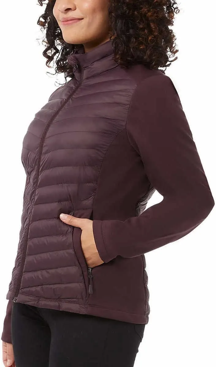 32 Degrees Womens Mixed Media Jacket