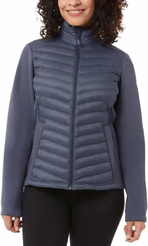 32 Degrees Womens Mixed Media Jacket