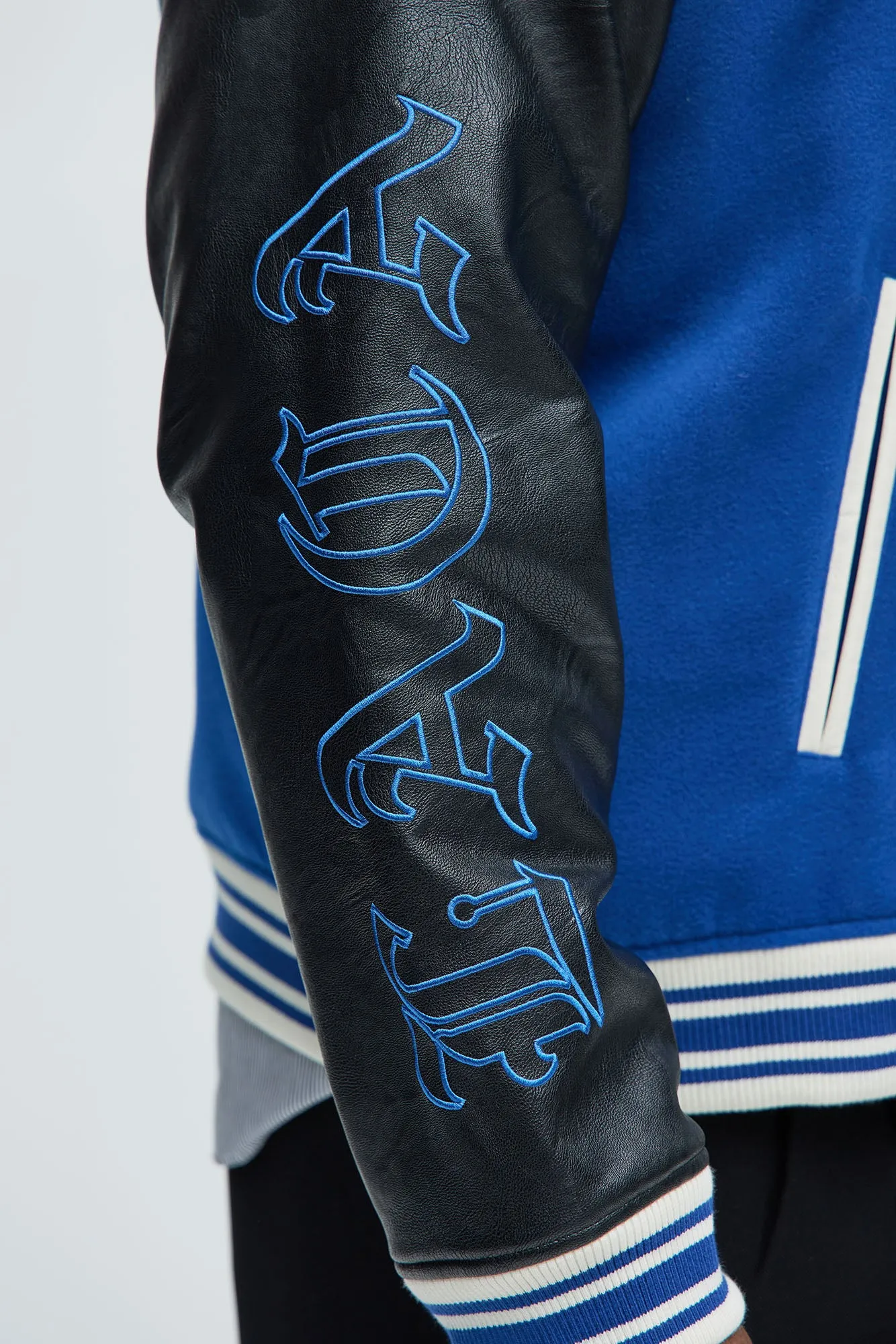 Angel Varsity Jacket - Blue