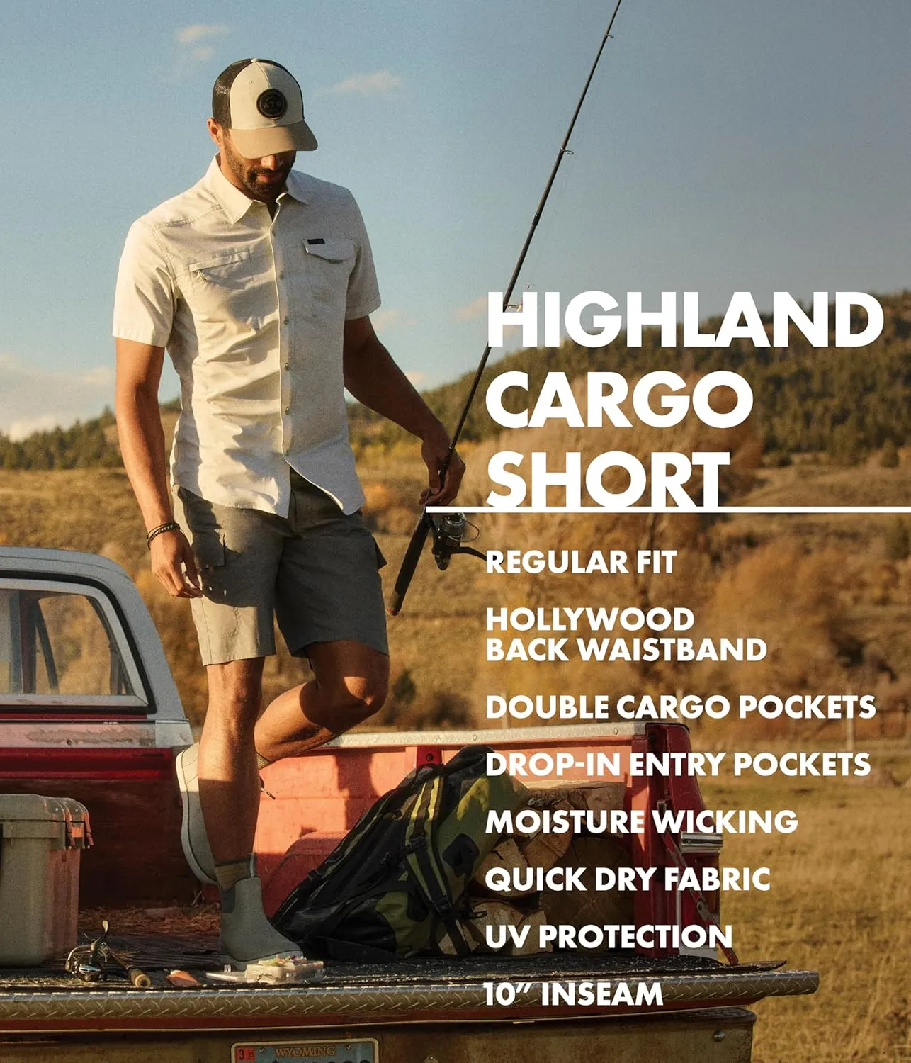 ATG by Wrangler Men's Highland Cargo Short