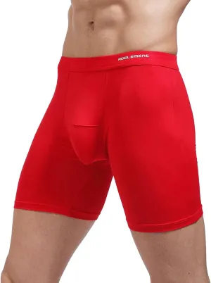 Boxer Briefs for Men Pack Men's Premium Tag-Free Flex Fit Tag Free Knit Boxer