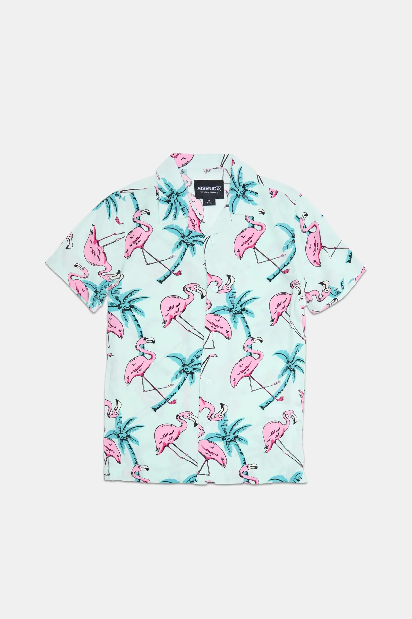 Chemise imprimée flamants roses Arsenic junior