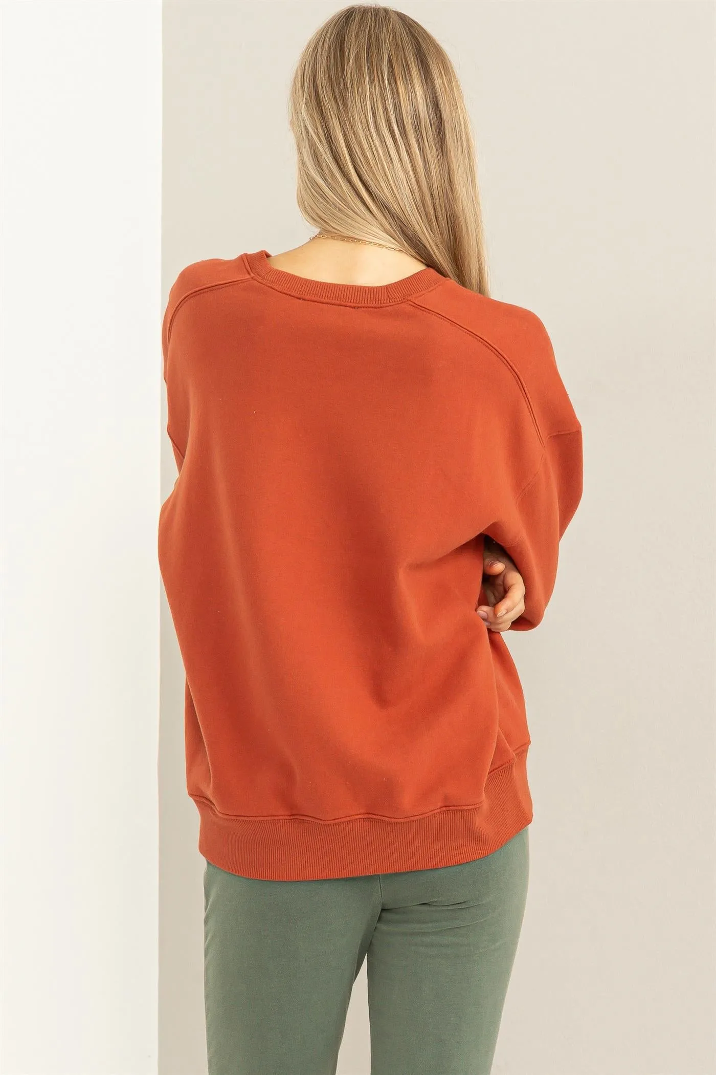 DZ24A194-DROP SHOULDER SWEATSHIRT