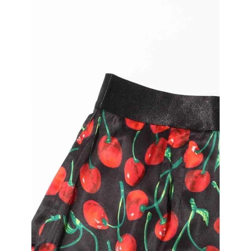 Elegant High Waist Colorblock Bodycon Skirt