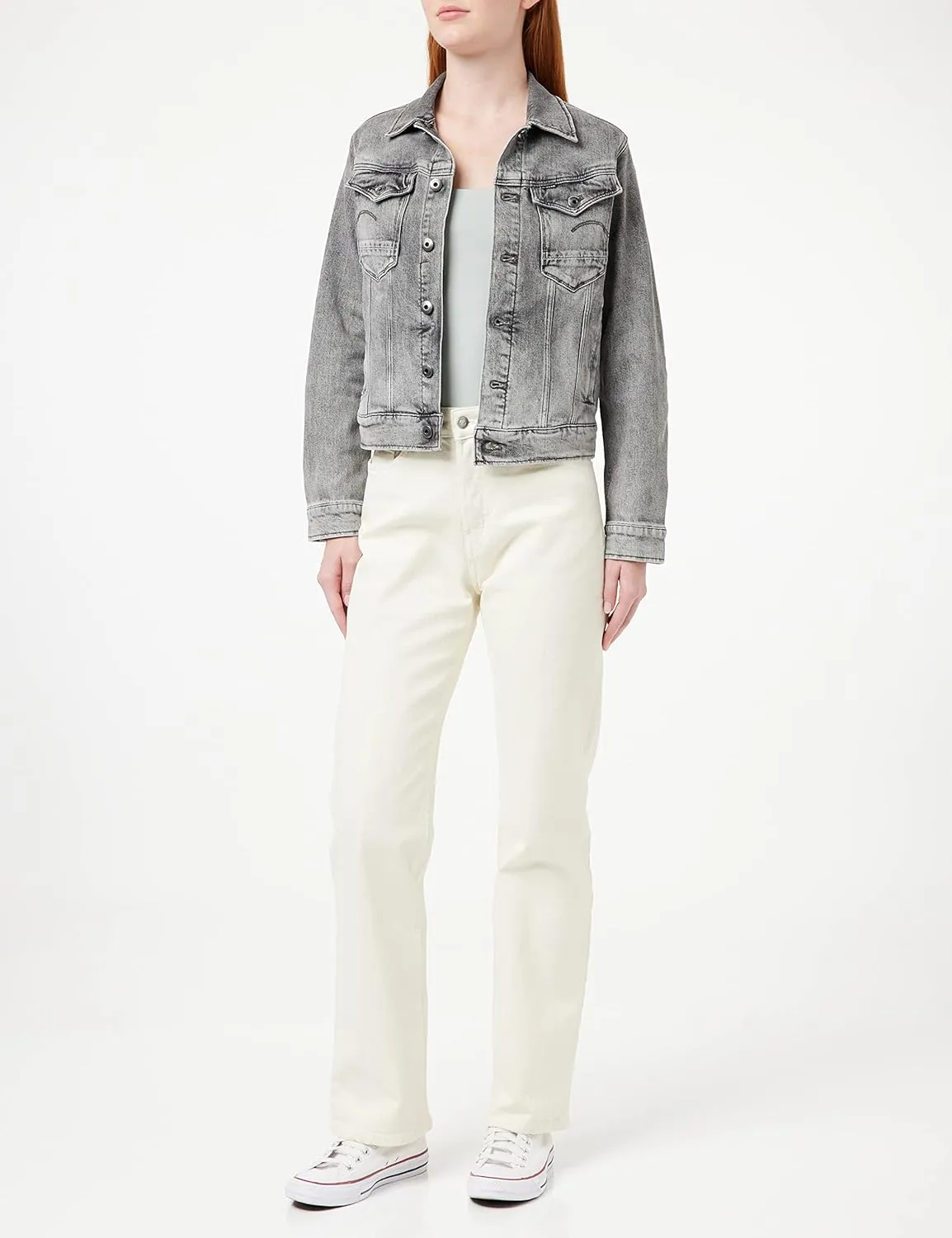 G-STAR RAW Women's Arc 3D Denim Trucker Jacket