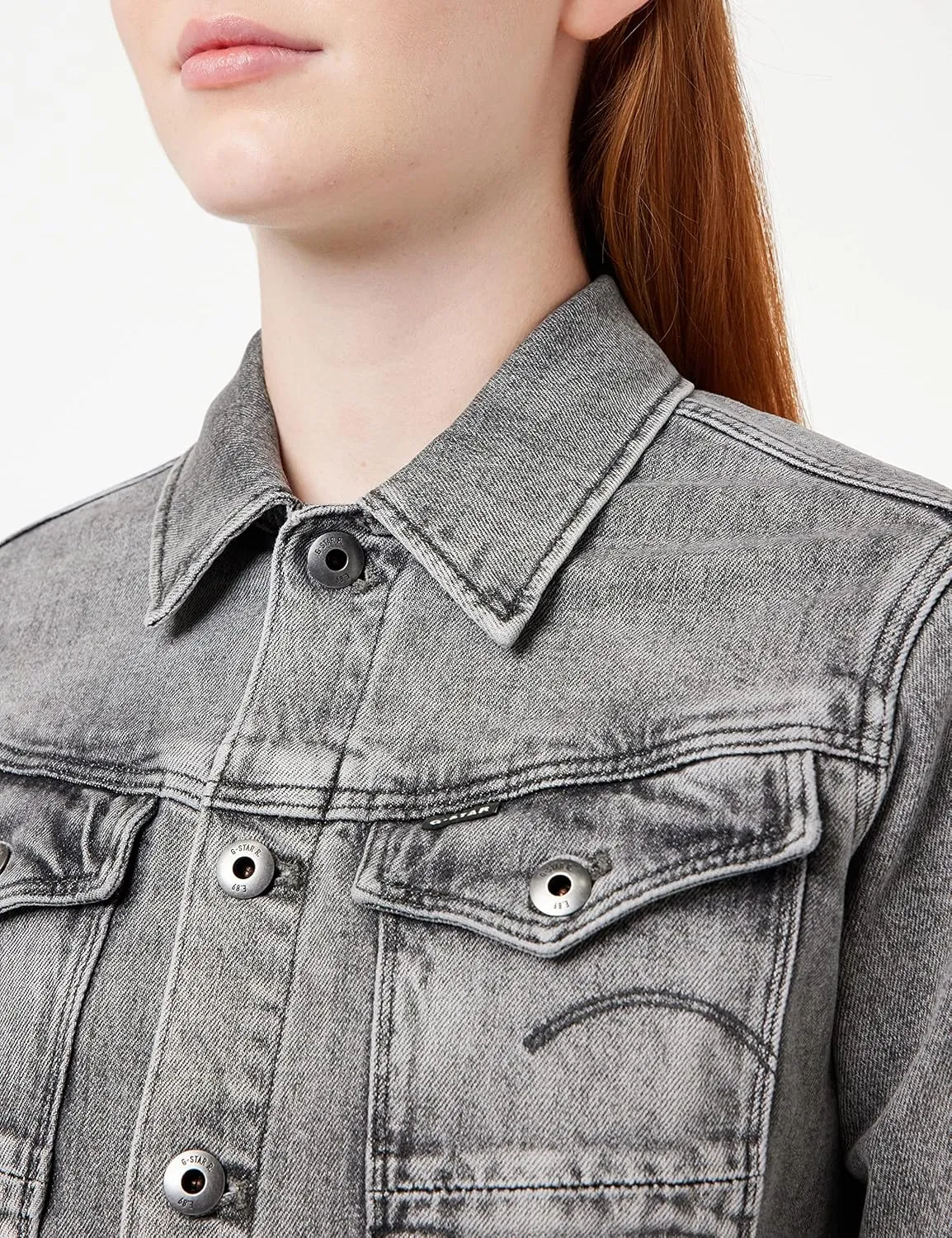 G-STAR RAW Women's Arc 3D Denim Trucker Jacket