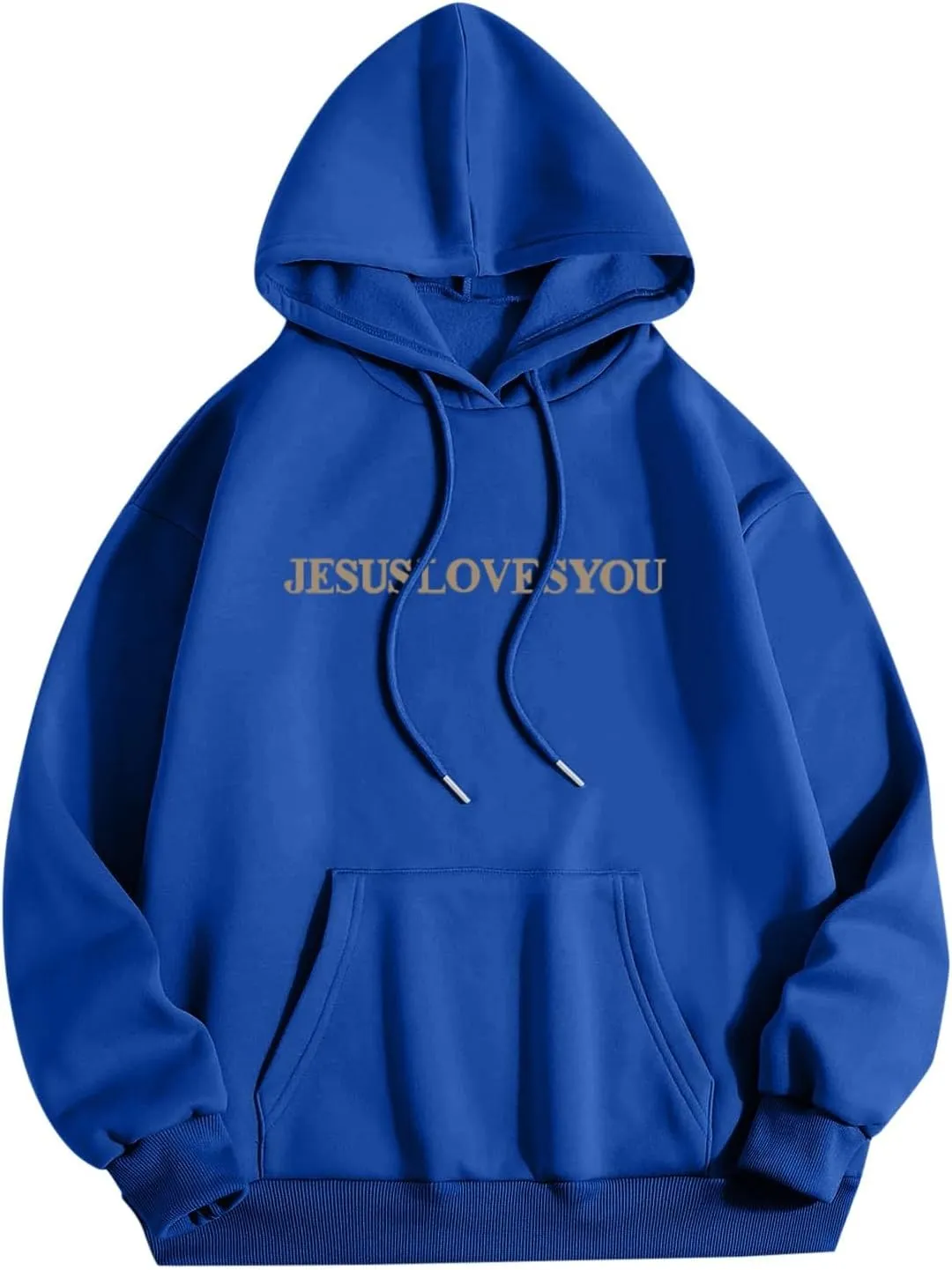 Jesus Loves You Hoodie Womens Christian Sweatshirt Christian Hoodies Oversized Jesus Sweatshirt Long Sleeve Pullover