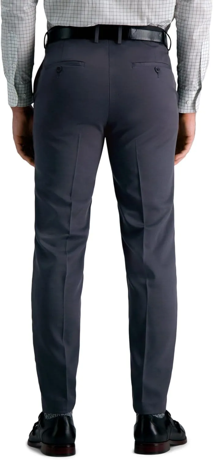 Louis Raphael Men's Skinny Fit Premium Stretch Gabardine Dress Pant