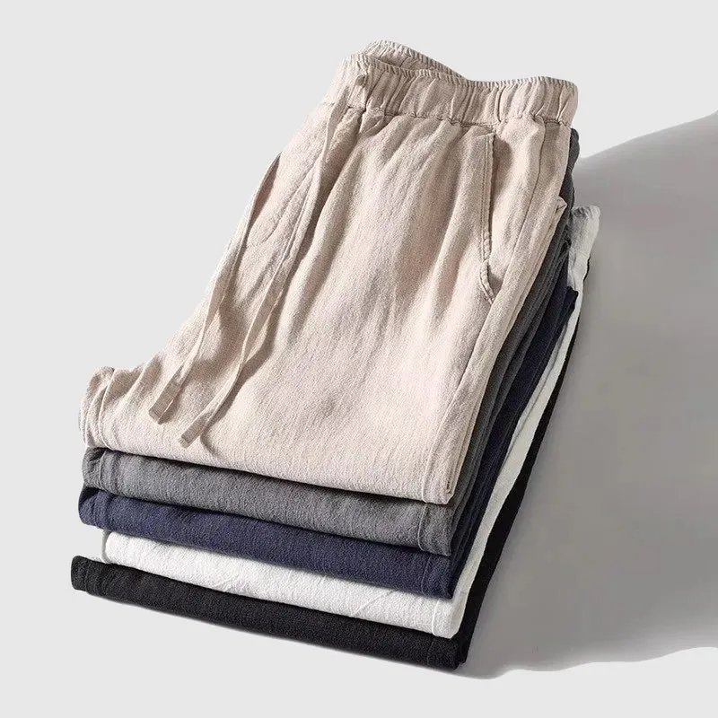 Luca Relaxed Linen Trousers