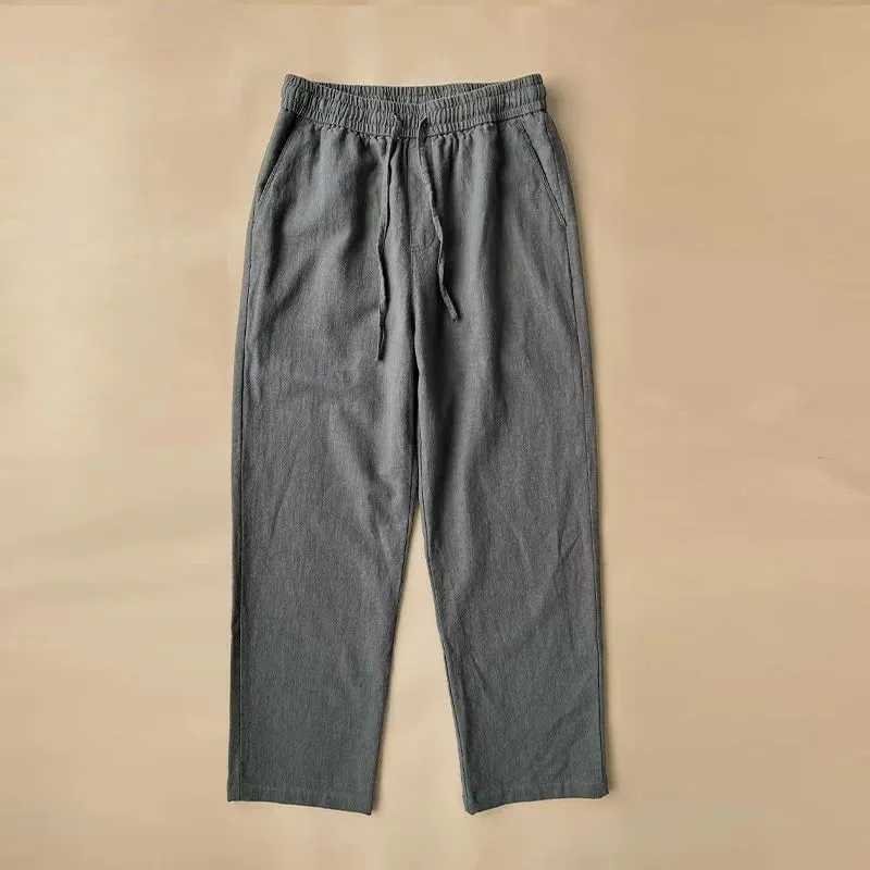 Luca Relaxed Linen Trousers