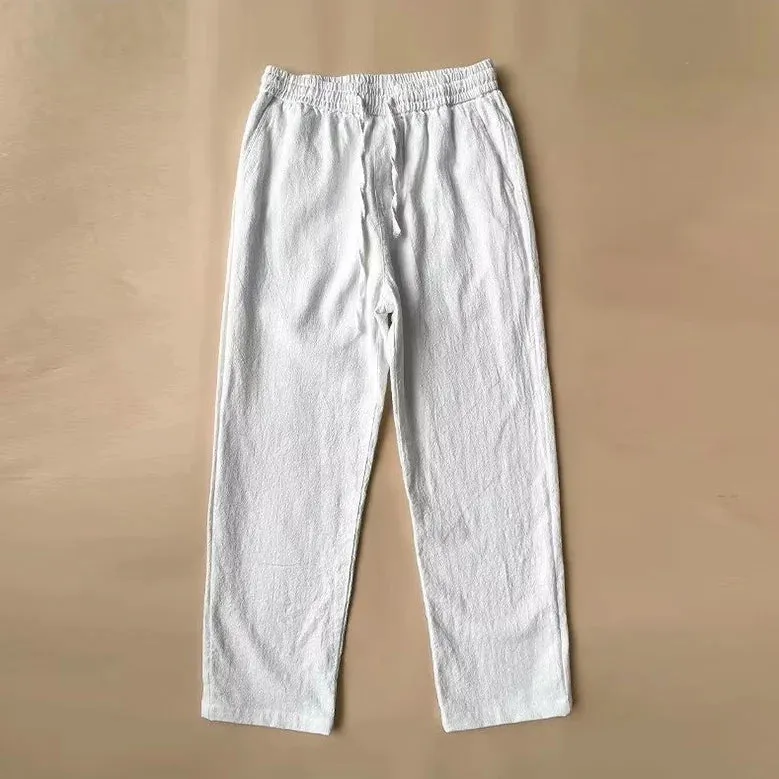 Luca Relaxed Linen Trousers