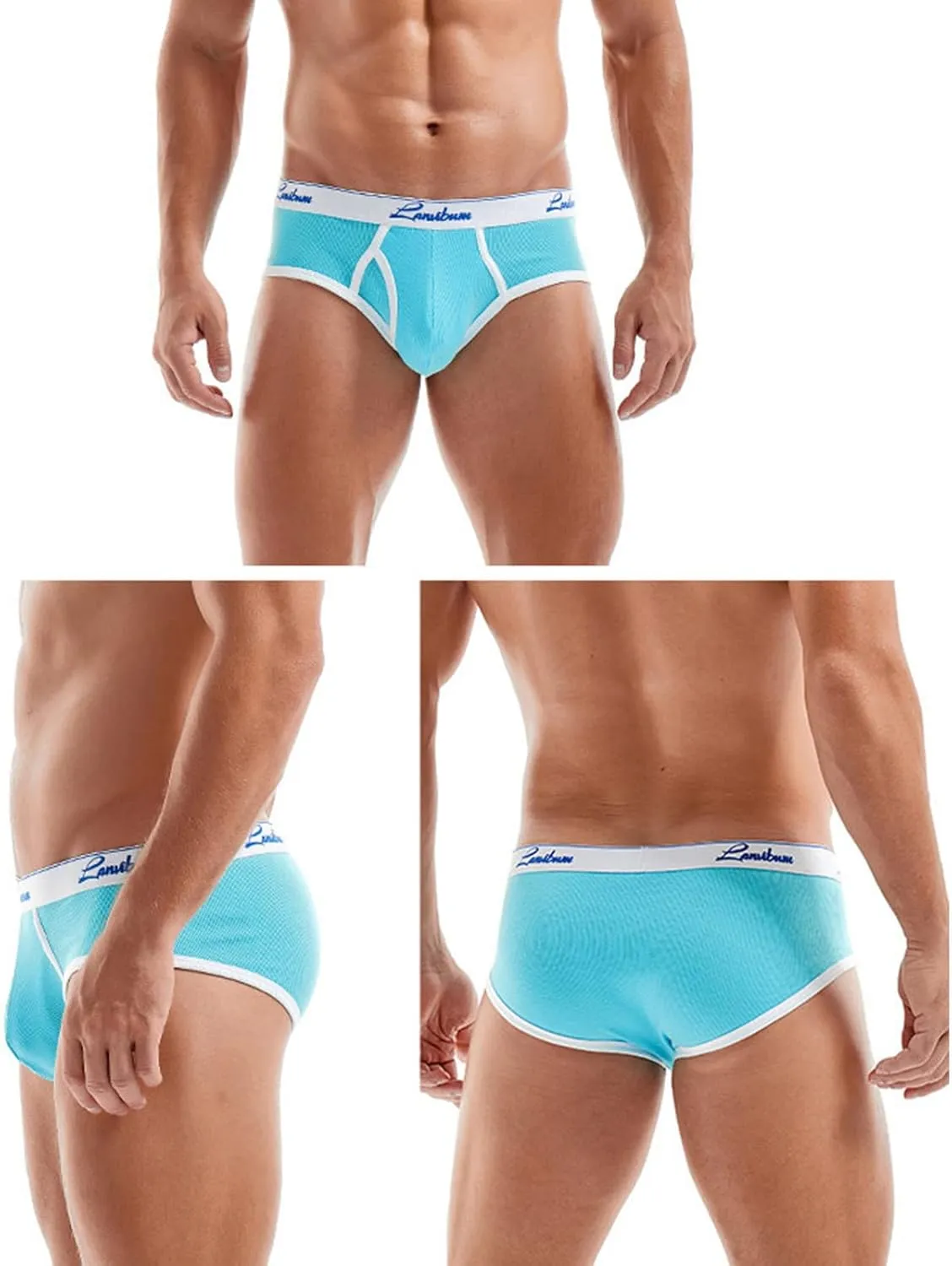 Men Underwear Mens Boxer Briefs Lightweight Tagless Support Pouch