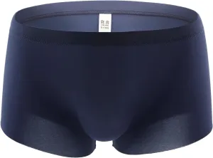 Men Underwear Men's Boxer Briefs Regular Long Spandex Knit Boxer