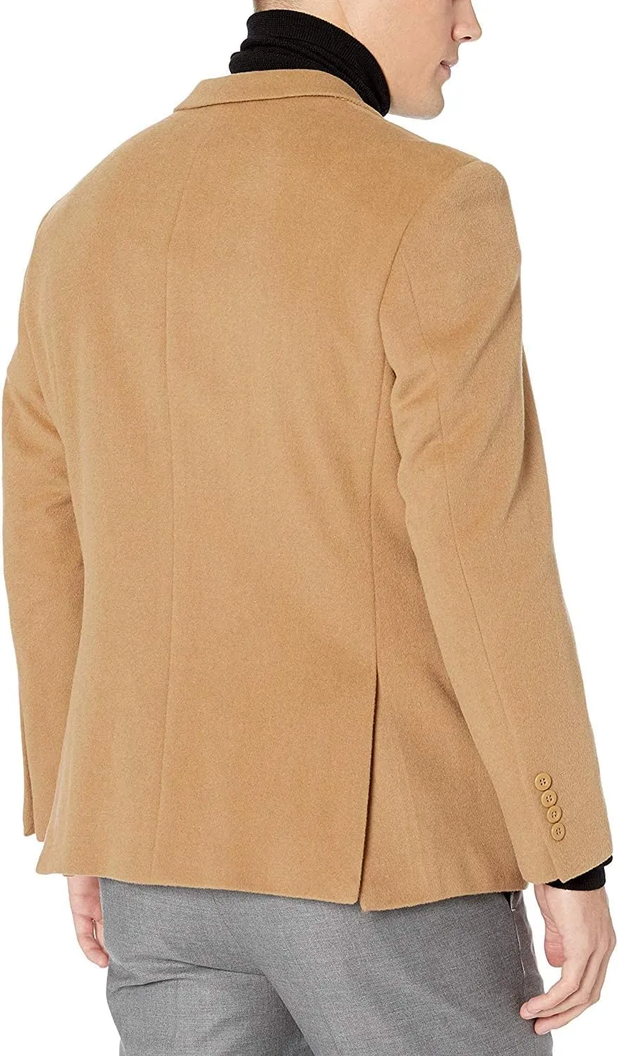 Men's 2 Button Luxury Wool Cashmere Sport Coat - Colors