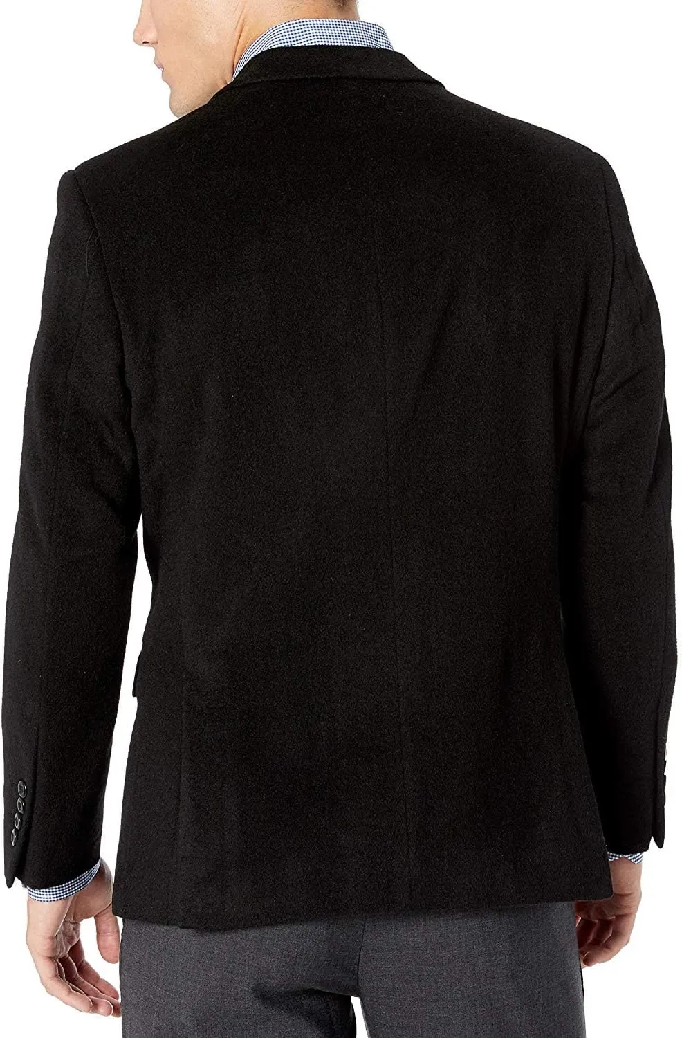 Men's 2 Button Luxury Wool Cashmere Sport Coat - Colors
