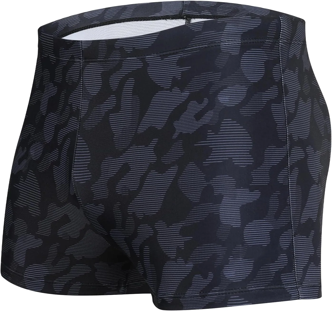 Mens-Swim-Jammers Athletic-Swimwear Quick-Dry-Shorts Durable-Team-Swimsuits - Drawstring Competition Swimming UPF50 
