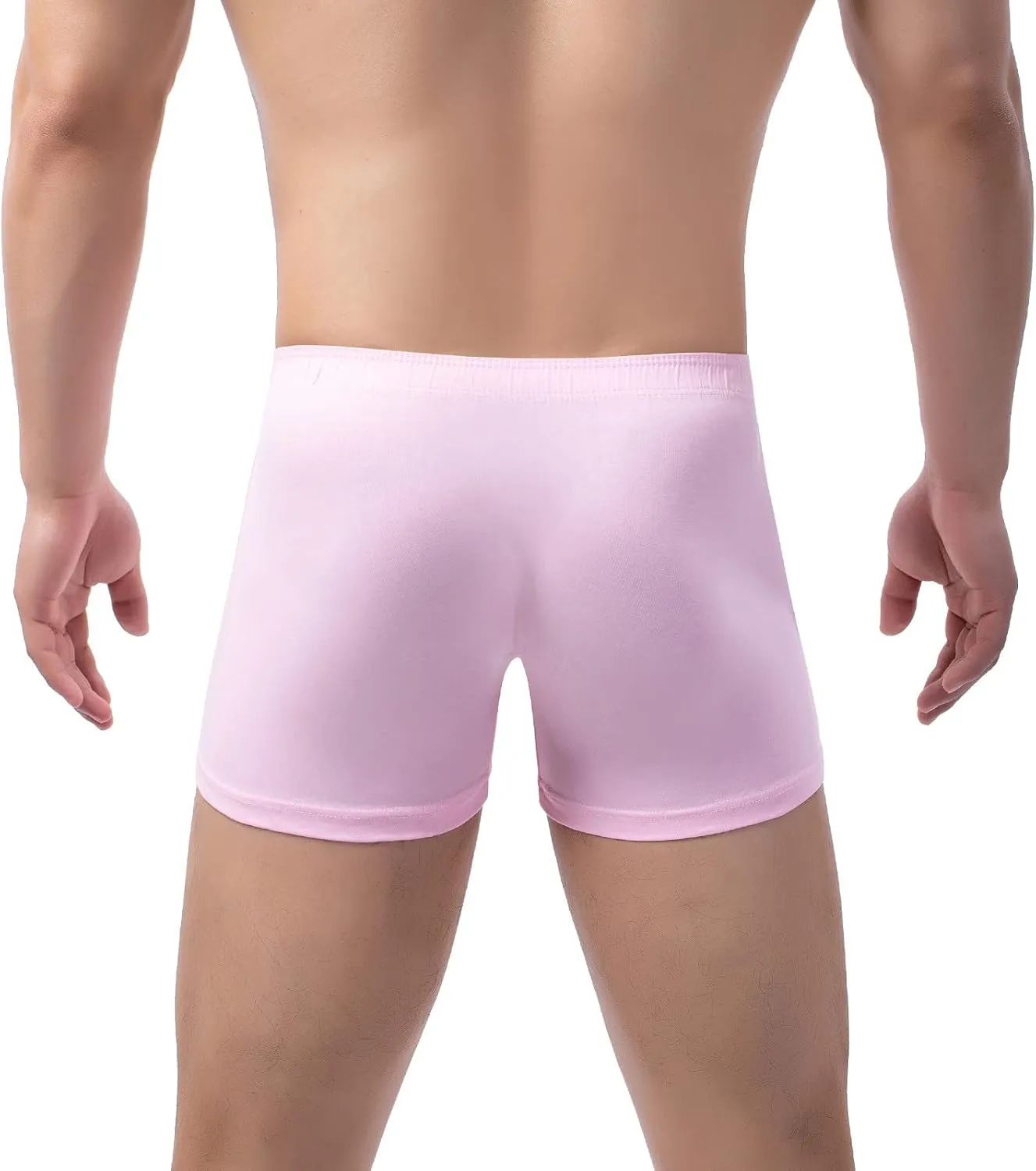 Mens Underwear Mens Boxer Briefs Flex Fit Spandex Support Pouch