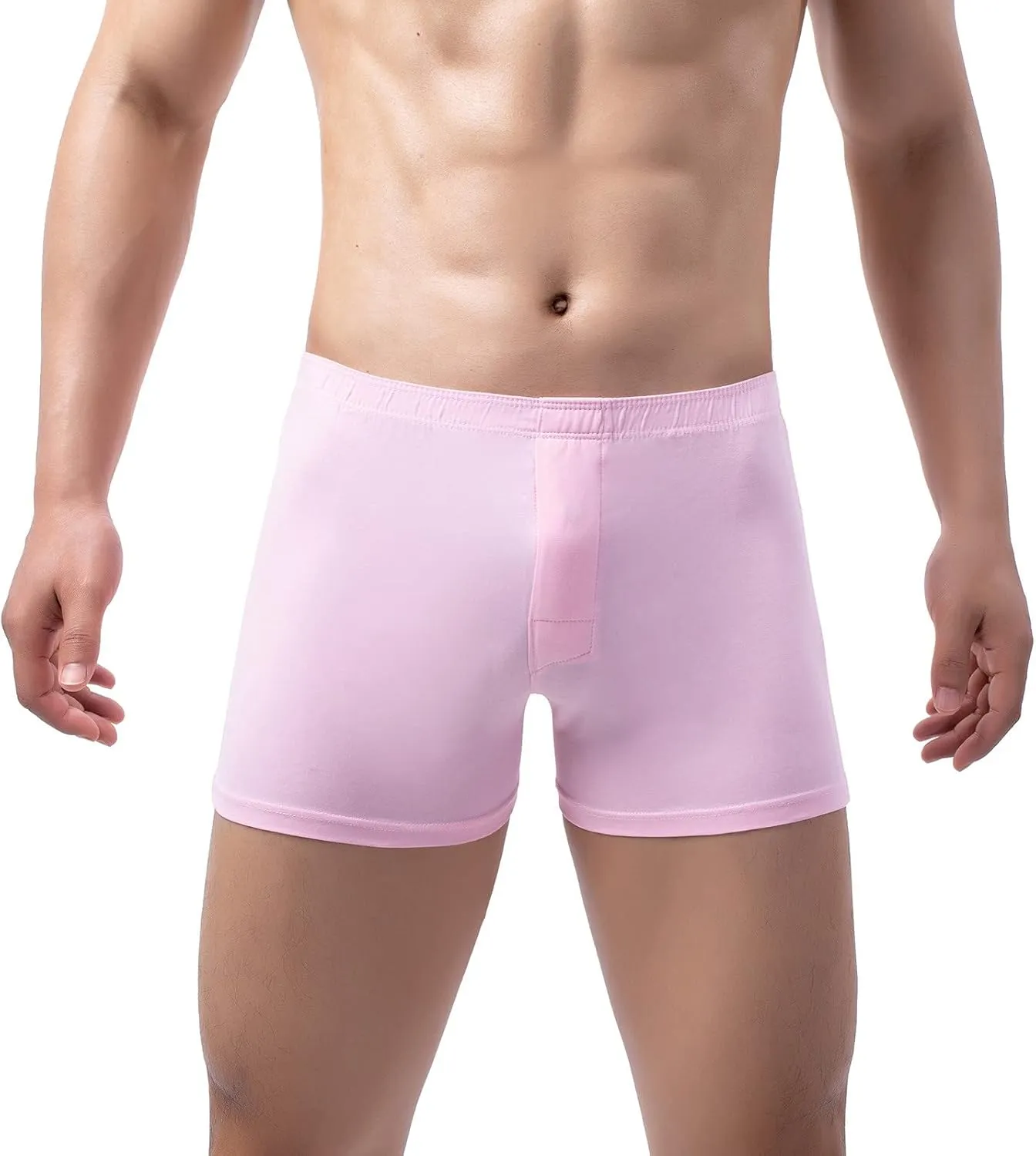 Mens Underwear Mens Boxer Briefs Flex Fit Spandex Support Pouch