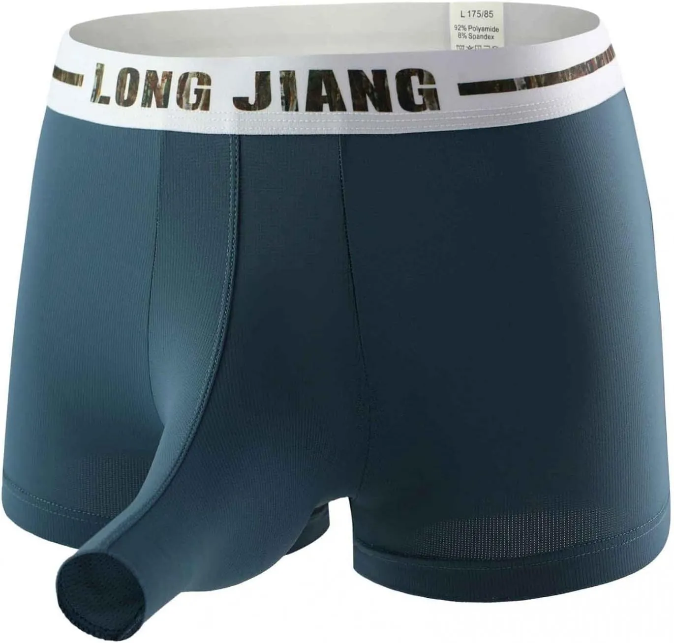 Mens Underwear with Pouch Men's Underwear Soft Viscose Boxer Briefs, Tagless Mens Boxer Briefs with Pouch Underpants