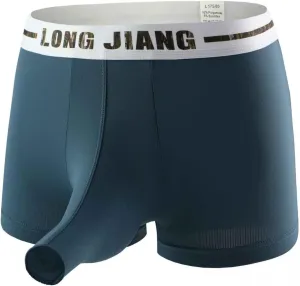 Mens Underwear with Pouch Men's Underwear Soft Viscose Boxer Briefs, Tagless Mens Boxer Briefs with Pouch Underpants