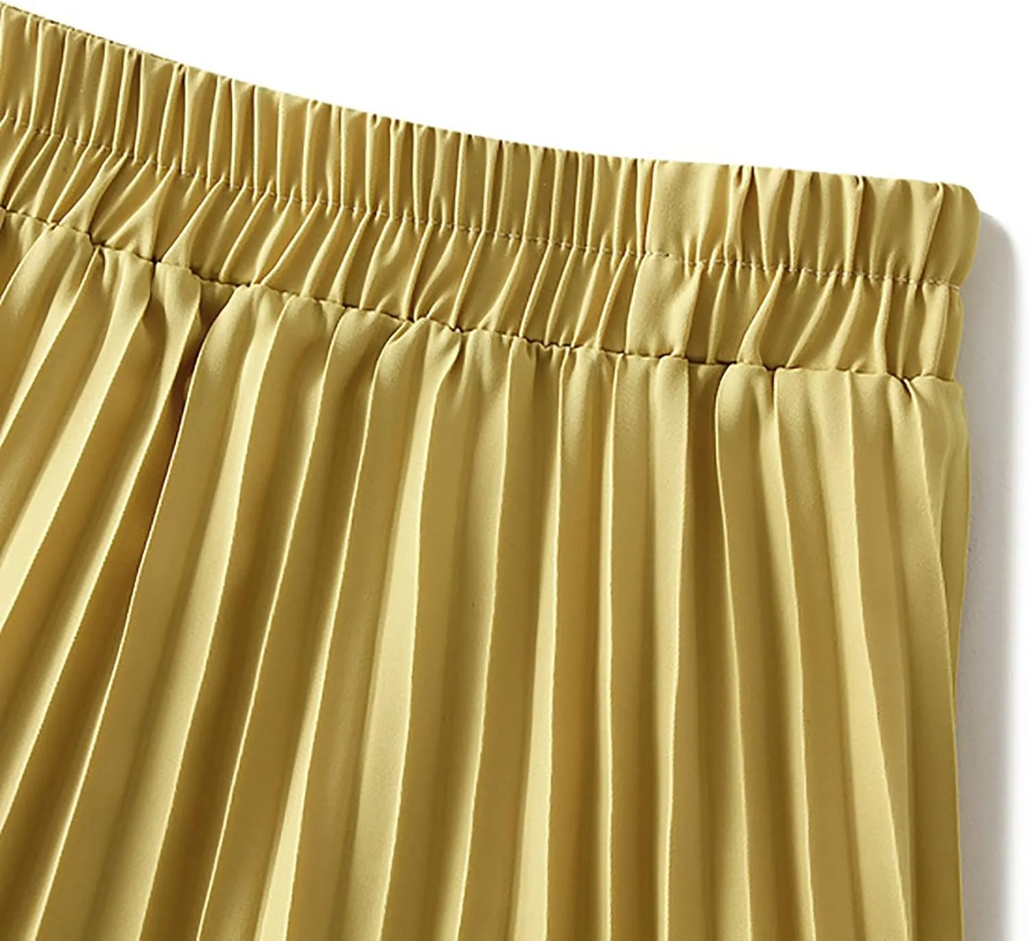 Pleated Skirts for Women 2024 Solid Color Spring Fall Midi Skirt High Waist A-Line Half Skirt Casual Flowy Skirts