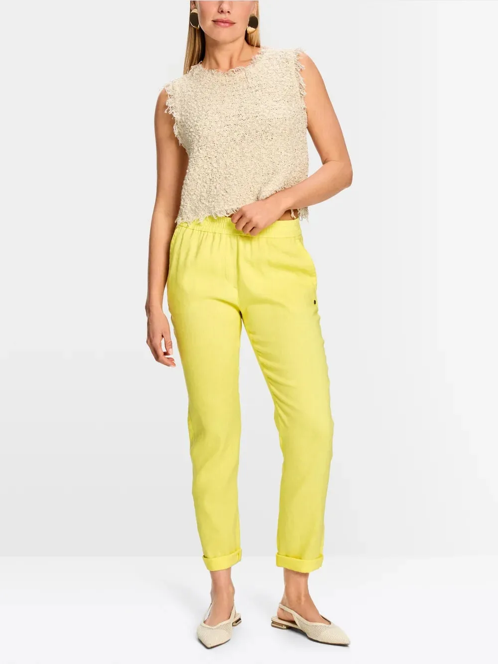 Relaxed Pant - Soft Limeade