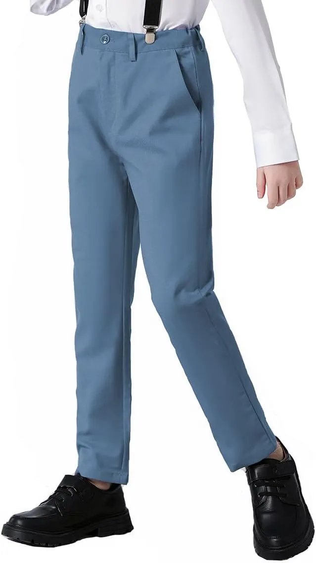Suits for Boy Slim Fit Formal Dress Outfit Toddler Suit Blazer Vest Pants Kis Tuxedos