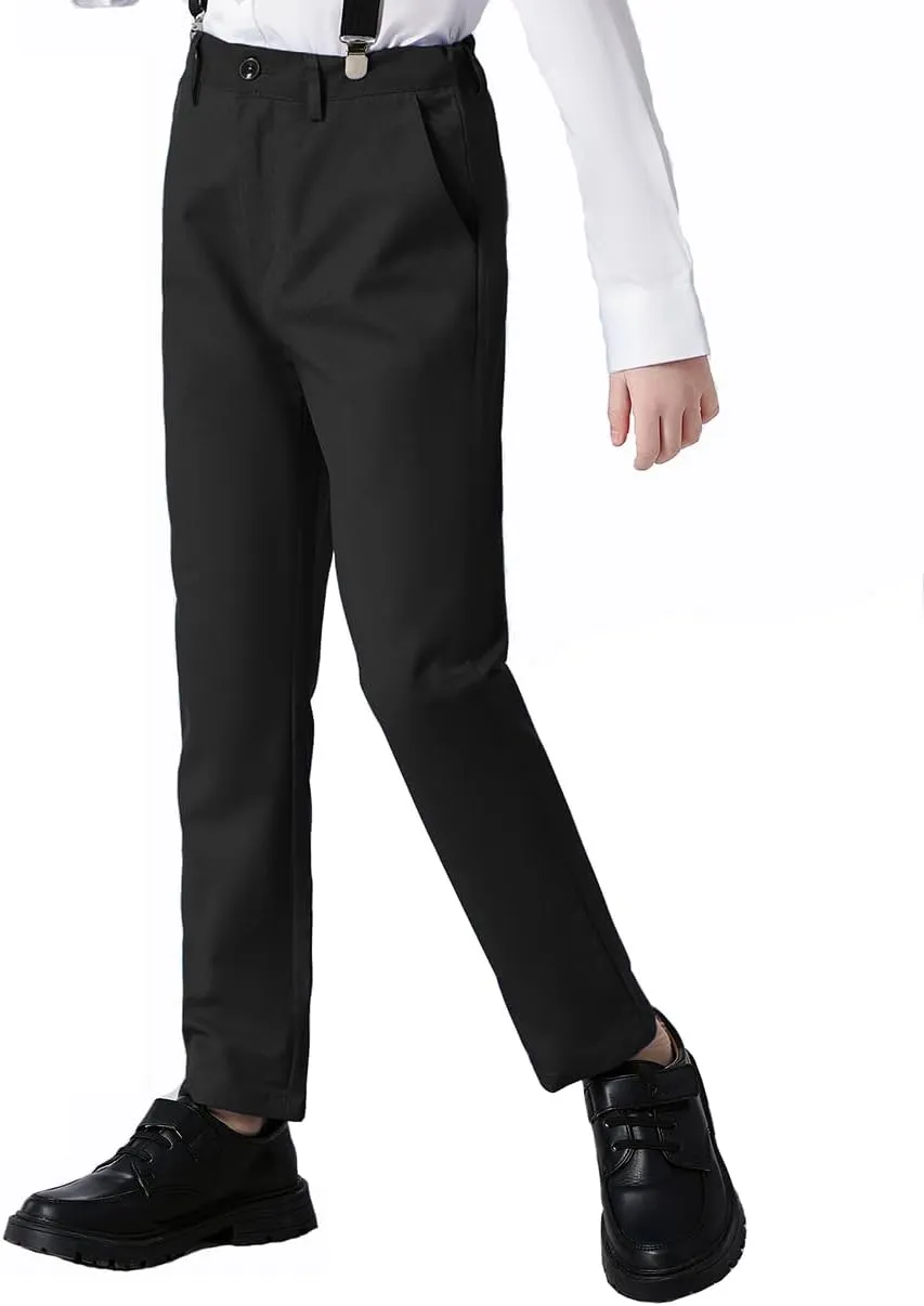 Suits for Boy Slim Fit Formal Dress Outfit Toddler Suit Blazer Vest Pants Kis Tuxedos