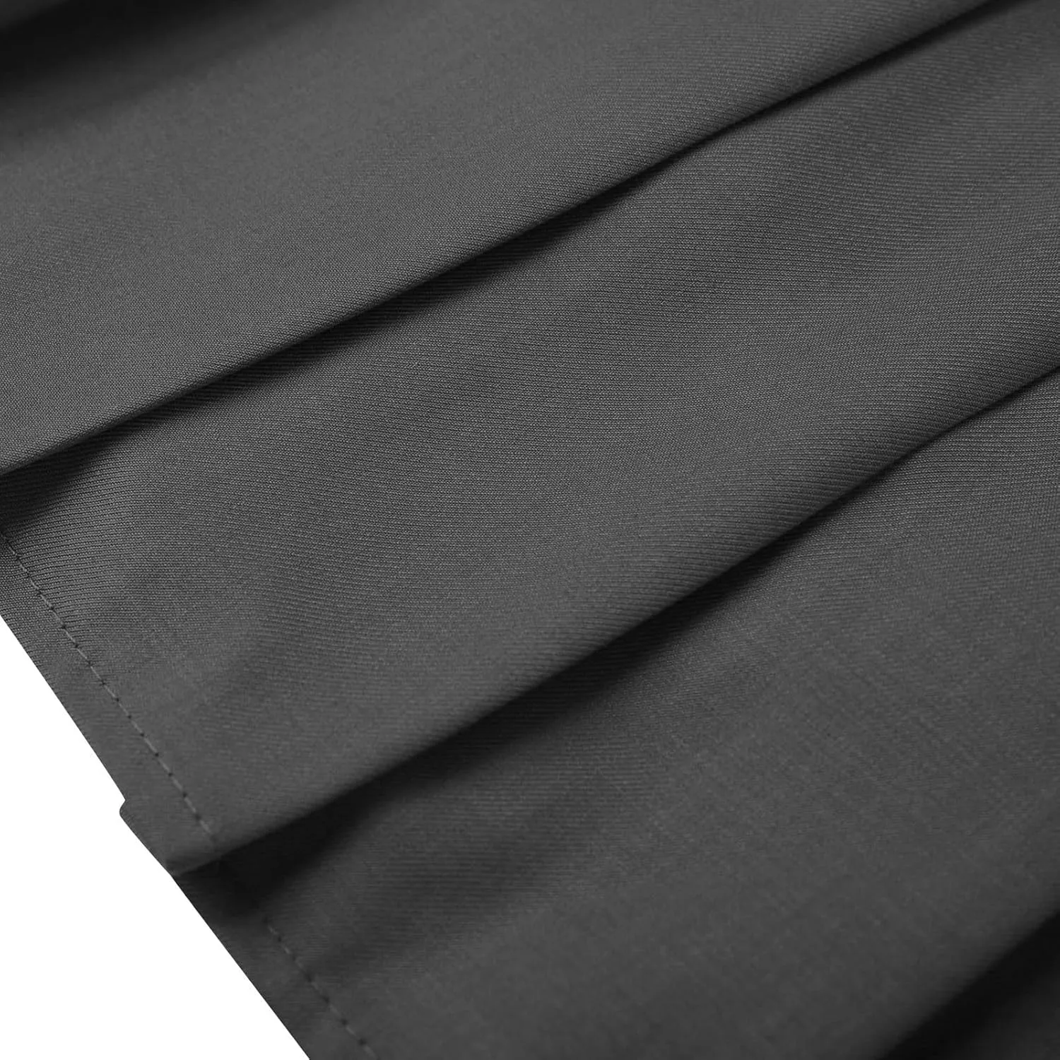 Women's High Waisted Pleated Midi Skirt, Solid Color Basic A-Line Skirts School Uniform Outdoor Sports Tennis Skirt