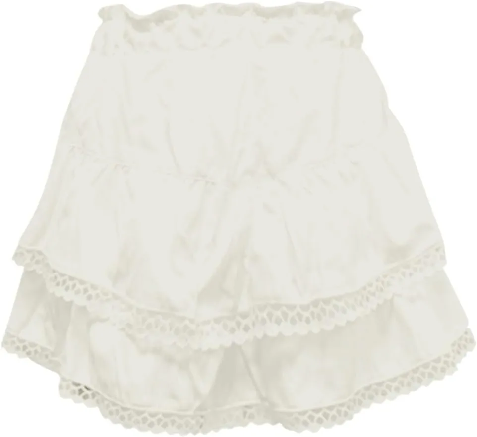 Women's Skater Skirt 2025 Basic Pleated High Waisted Ruffles Flared Cute Mini Skirts, S-2XL