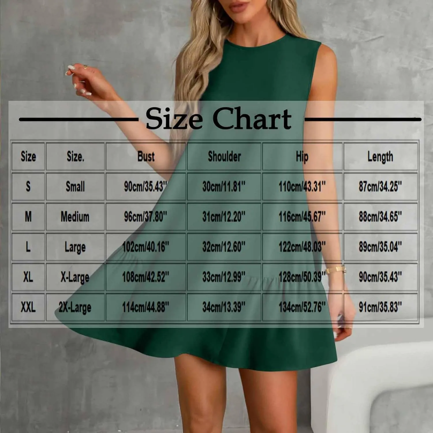 Womens Summer Dresses Casual Sleeveless Ruffle Hem Mini Dress Crewneck T Shirt Sundresses 2025 Loose Vacation Dress