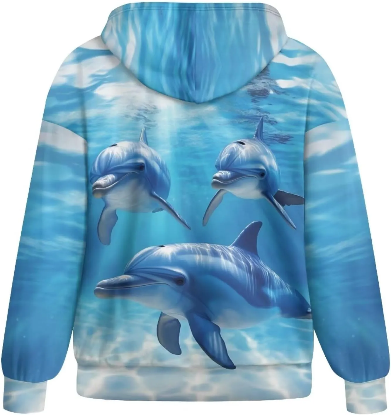 Xpyiqun Zip Up Hoodie Womens Graphic Hoodies Long Sleeve Drawstring Hooded Sweatshirts Fall Jacket with Pockets