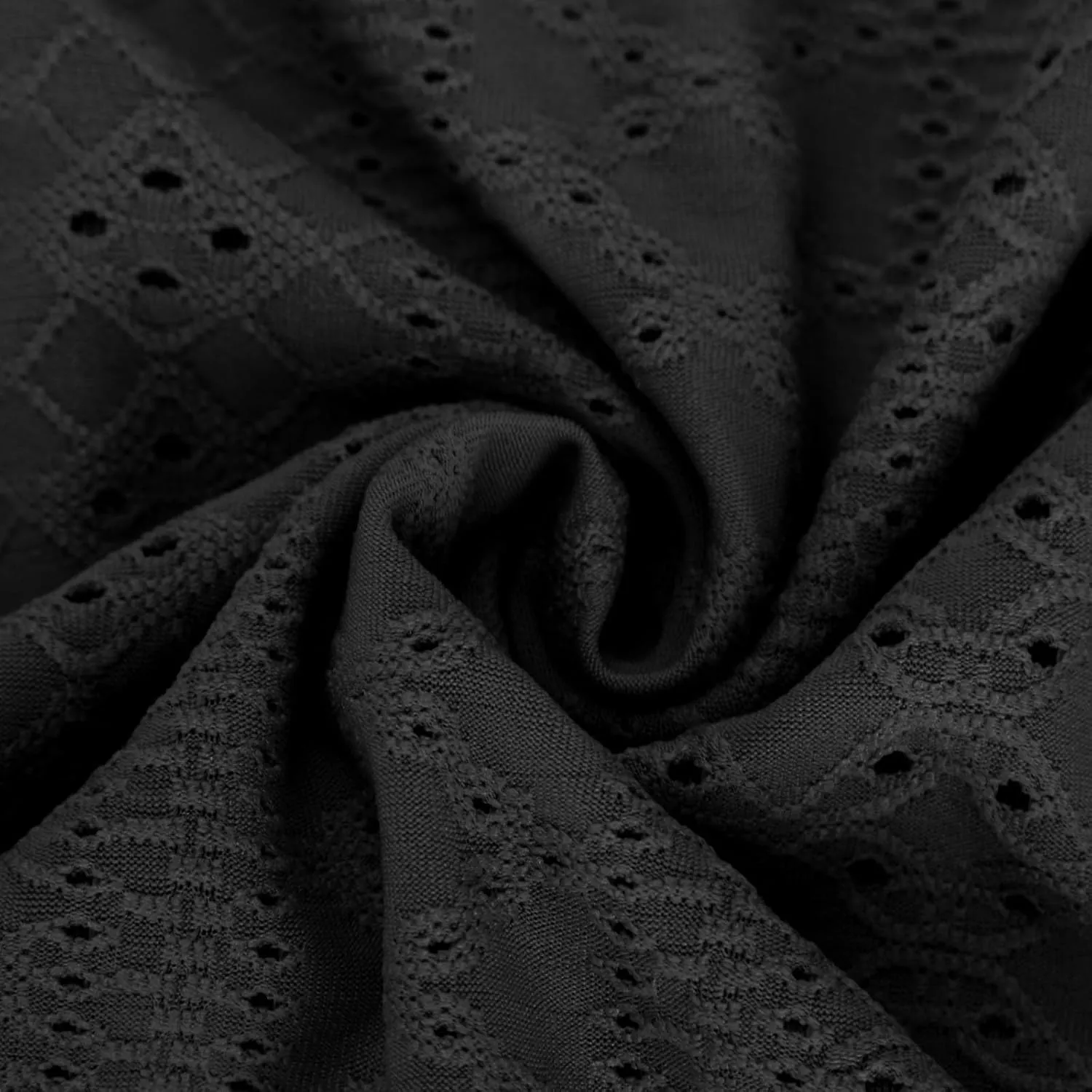 ZDRZK Sundresses for Women Eyelet Embroidery Solid Color Long Maxi Dresses Pockets Hollow Out Casual Dresses 2024 Trendy